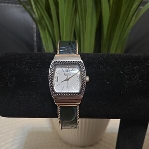 Green and Black Women's Watch